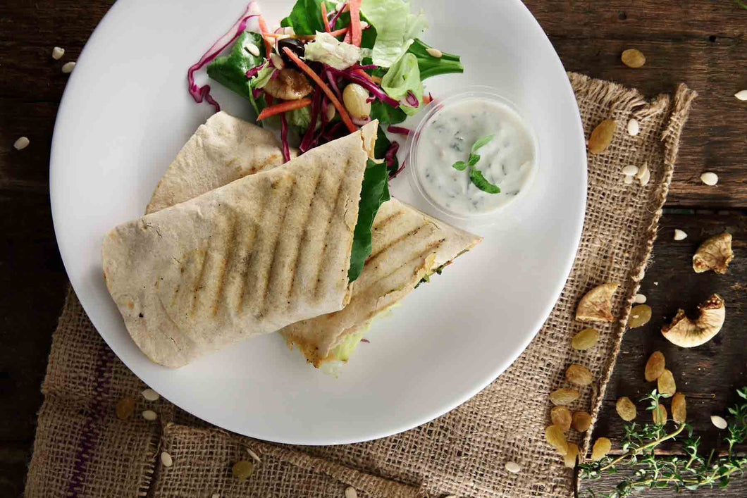 Mediterrenean Veggie Wrap