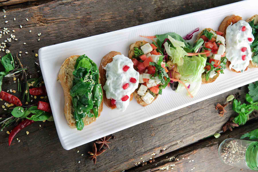 Veg Bruschetta Platter